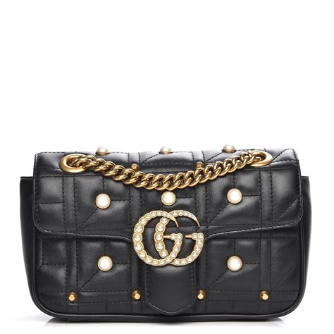 gucci gg marmont pearly leather clutch bag|gucci marmont small price.